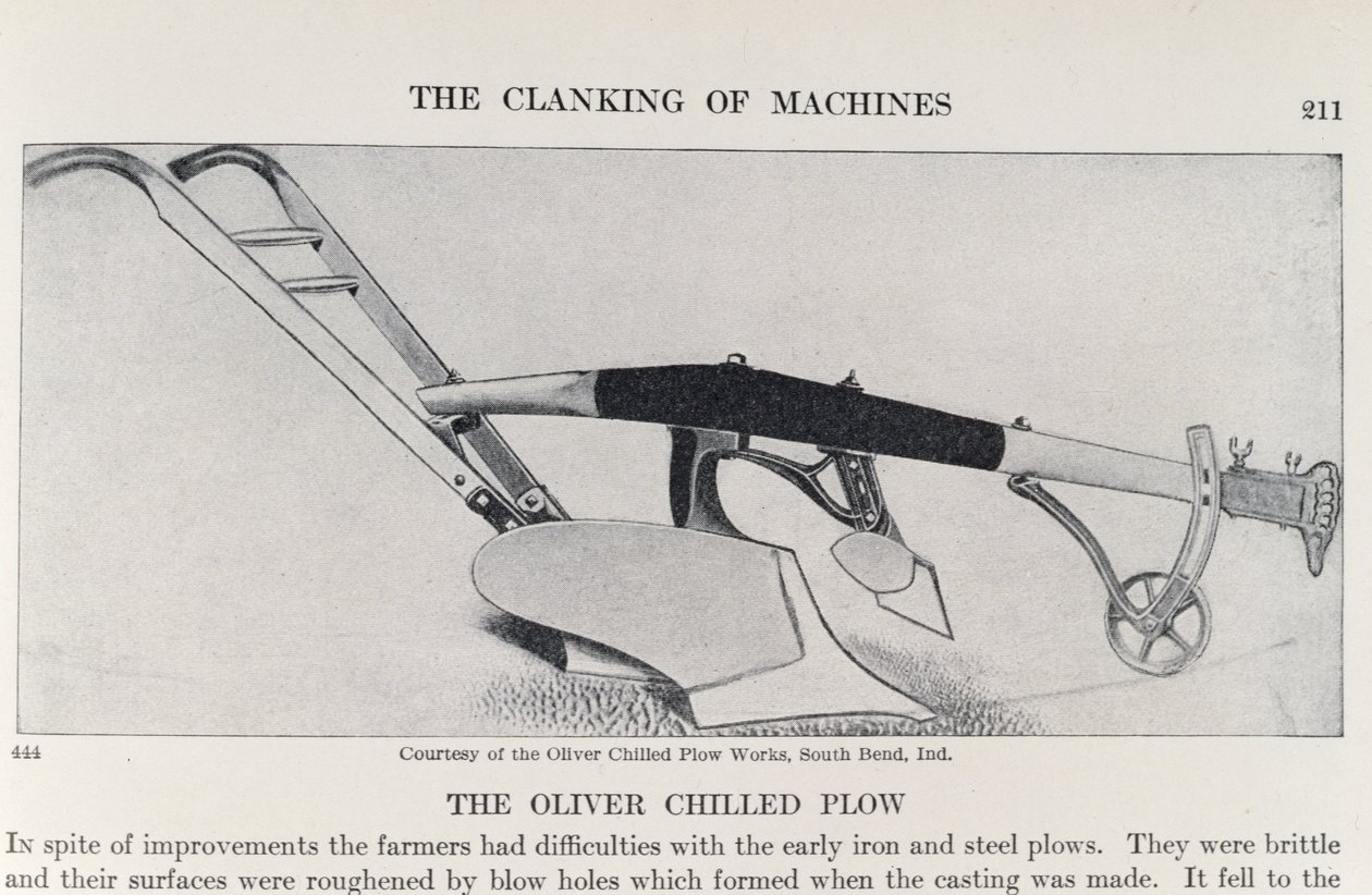 The Oliver Chilled Plough, The Pageant of America, 3. kötet, Ralph Henry Gabriel, 1926 alkotó: American School