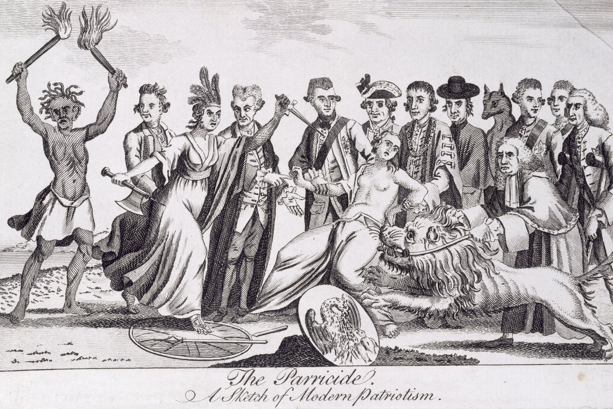 The Parricide or, A Sketch of Modern Patriotism alkotó: American School