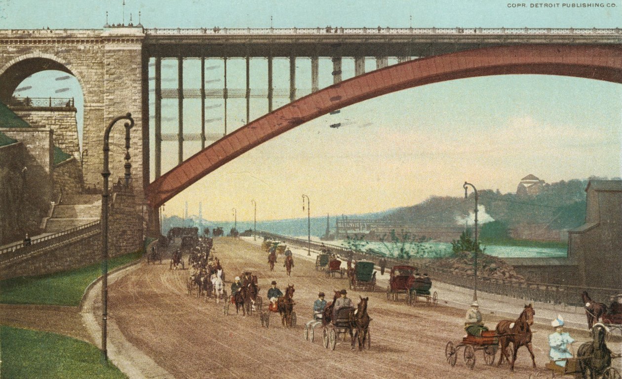 The Speedway, New York, 1911 körül alkotó: American School