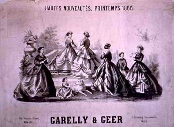 "The Very Latest For Spring 1866, from Garelly & Greer", New York alkotó: American School