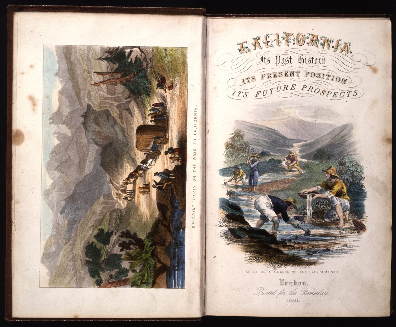 Kalifornia címlapja, múltja, jelenlegi helyzete, jövőbeli kilátásai G.A. Fleming, 1850 alkotó: American School