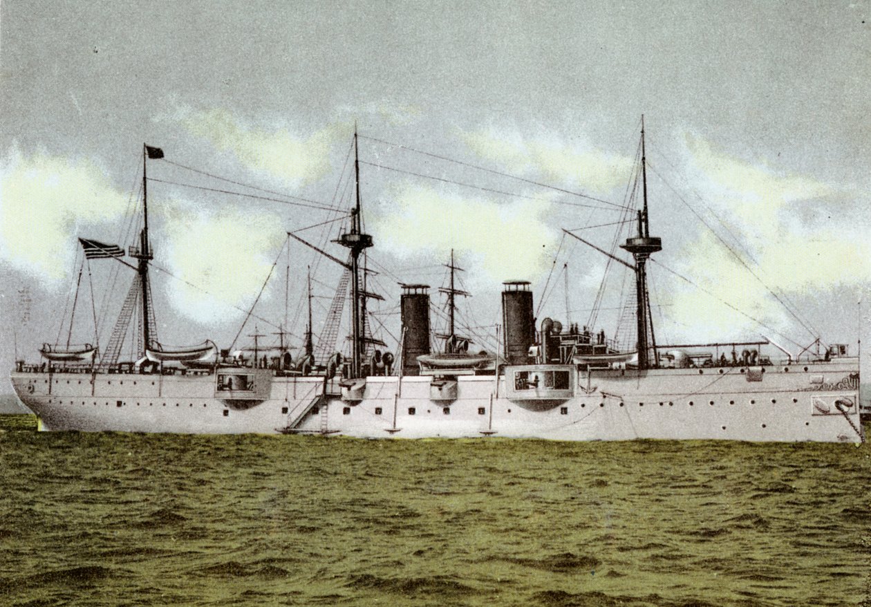 USS San Francisco, 1898 alkotó: American School