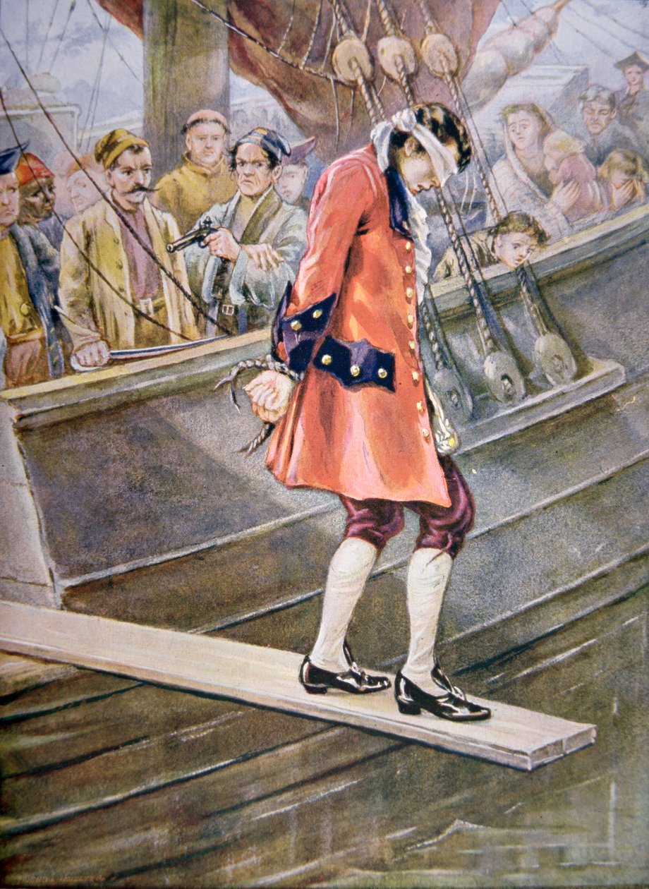Séta a deszkán (színes litó) alkotó: American School