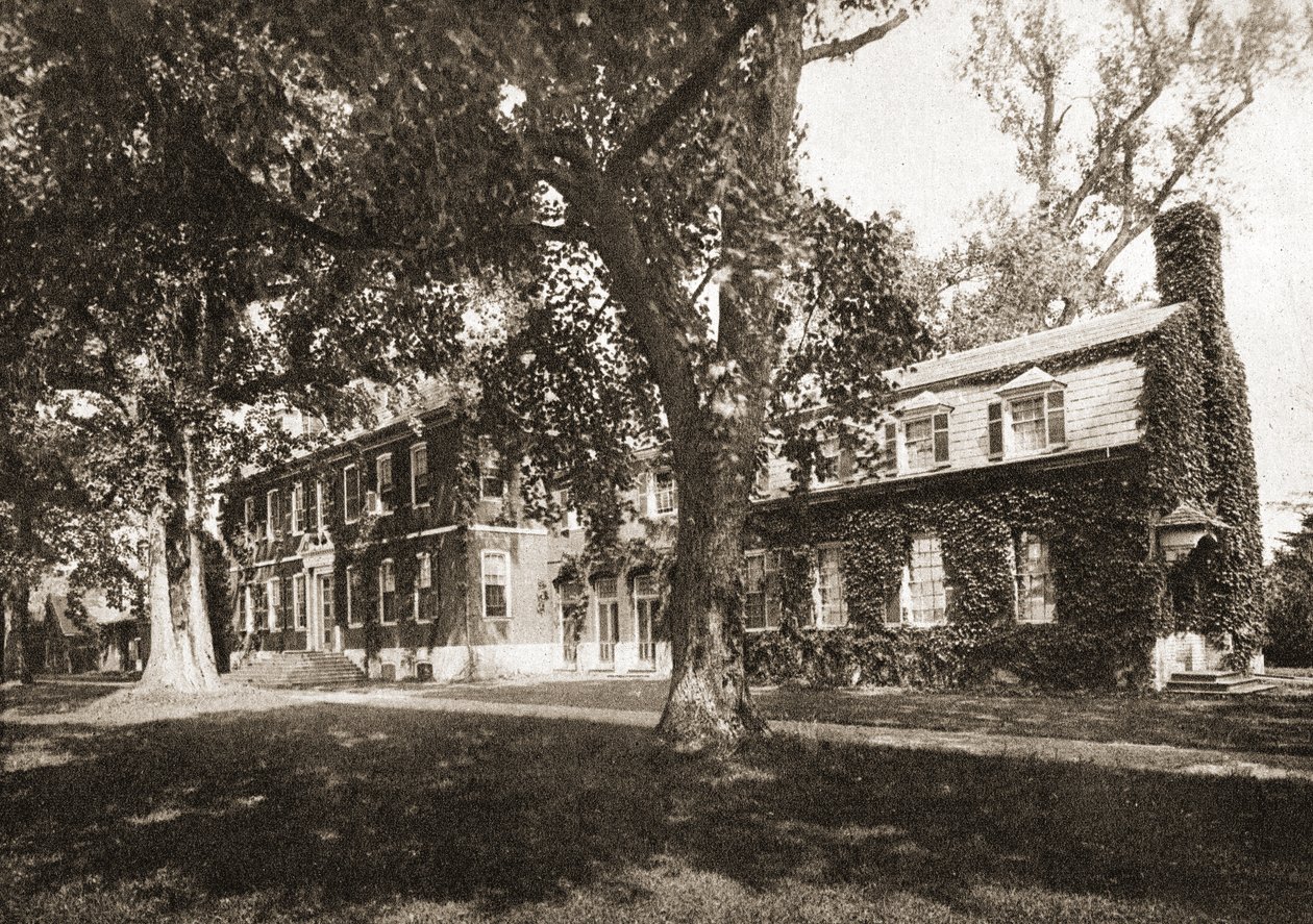 Westover Plantation, Virginia, 1915 (szépia tónusú mélynyomás) alkotó: American School