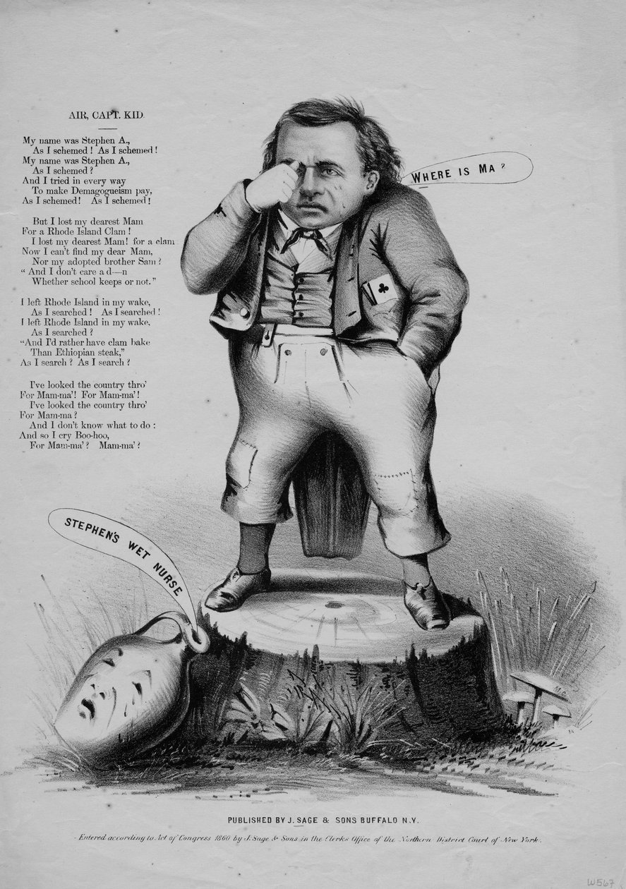 Hol van a Ma?, Currer & Ives, New York, 1860 alkotó: American School