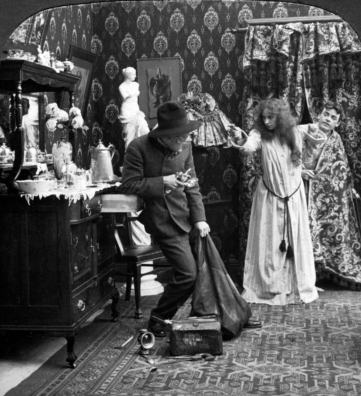 Takard el, Mary, kihívom a rendőrséget. alkotó: American Stereoscopic Company