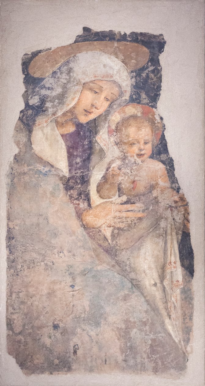Szűz és gyermeke alkotó: Amico Aspertini