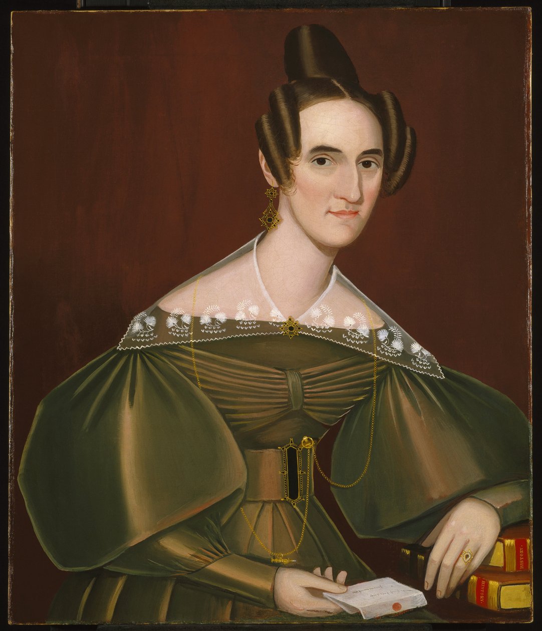 Jeannette Woolley, később Mrs John Vincent Storm alkotó: Ammi Phillips