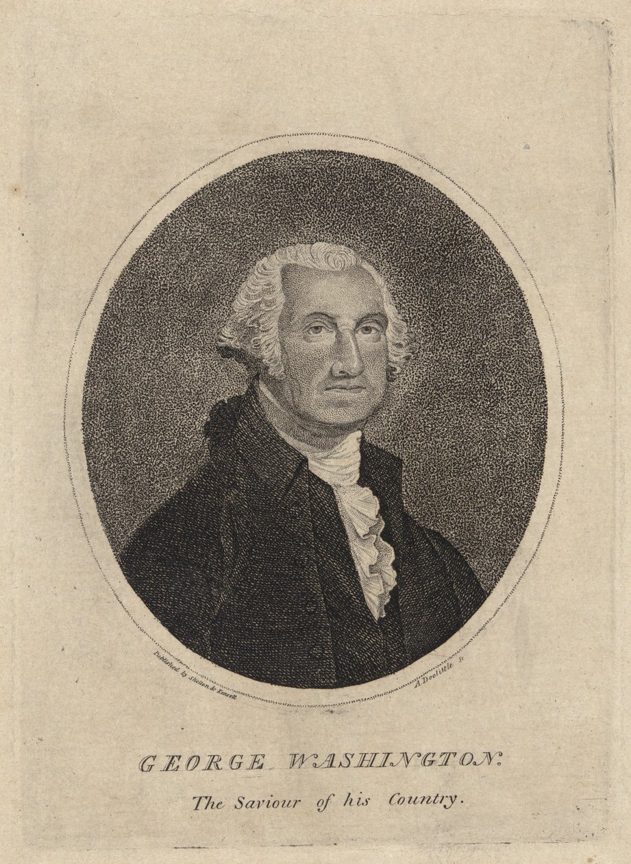 George Washington, hazája Megváltója alkotó: Amos Doolittle