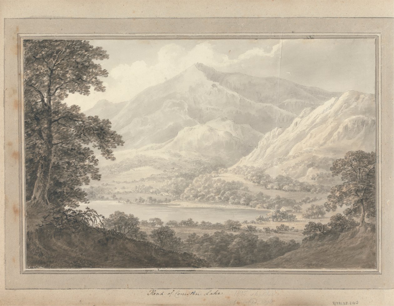 Kilátások Angliában, Skóciában és Walesben: A Coniston-tó feje alkotó: Amos Green
