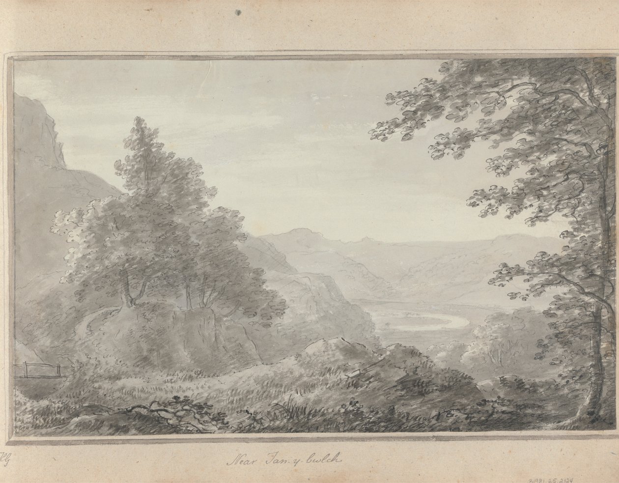 Kilátások Angliában, Skóciában és Walesben: Tan-y-bwlch közelében alkotó: Amos Green