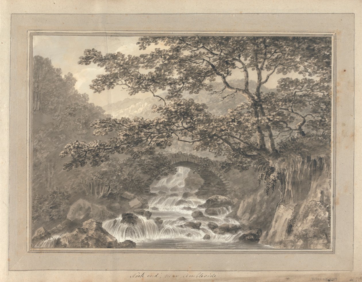 Kilátások Angliában, Skóciában és Walesben: Nook edn, Ambleside közelében alkotó: Amos Green