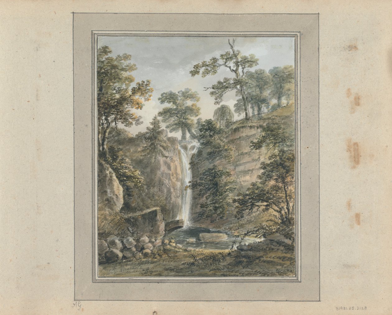 Kilátások Angliában, Skóciában és Walesben: Park Cascade alkotó: Amos Green