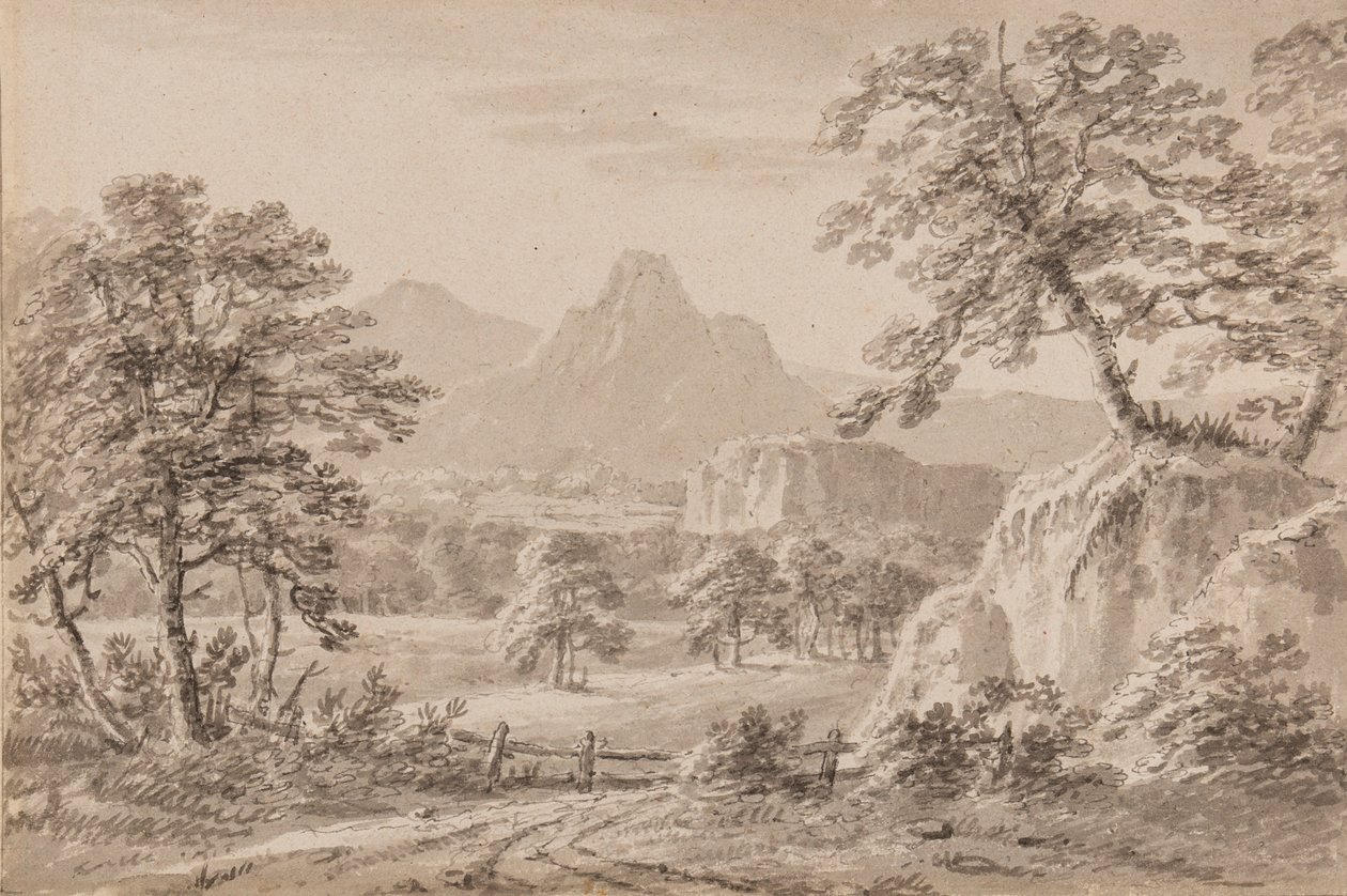 Yorkshire Capriccio (toll, ecset és mosás papíron) alkotó: Amos Green