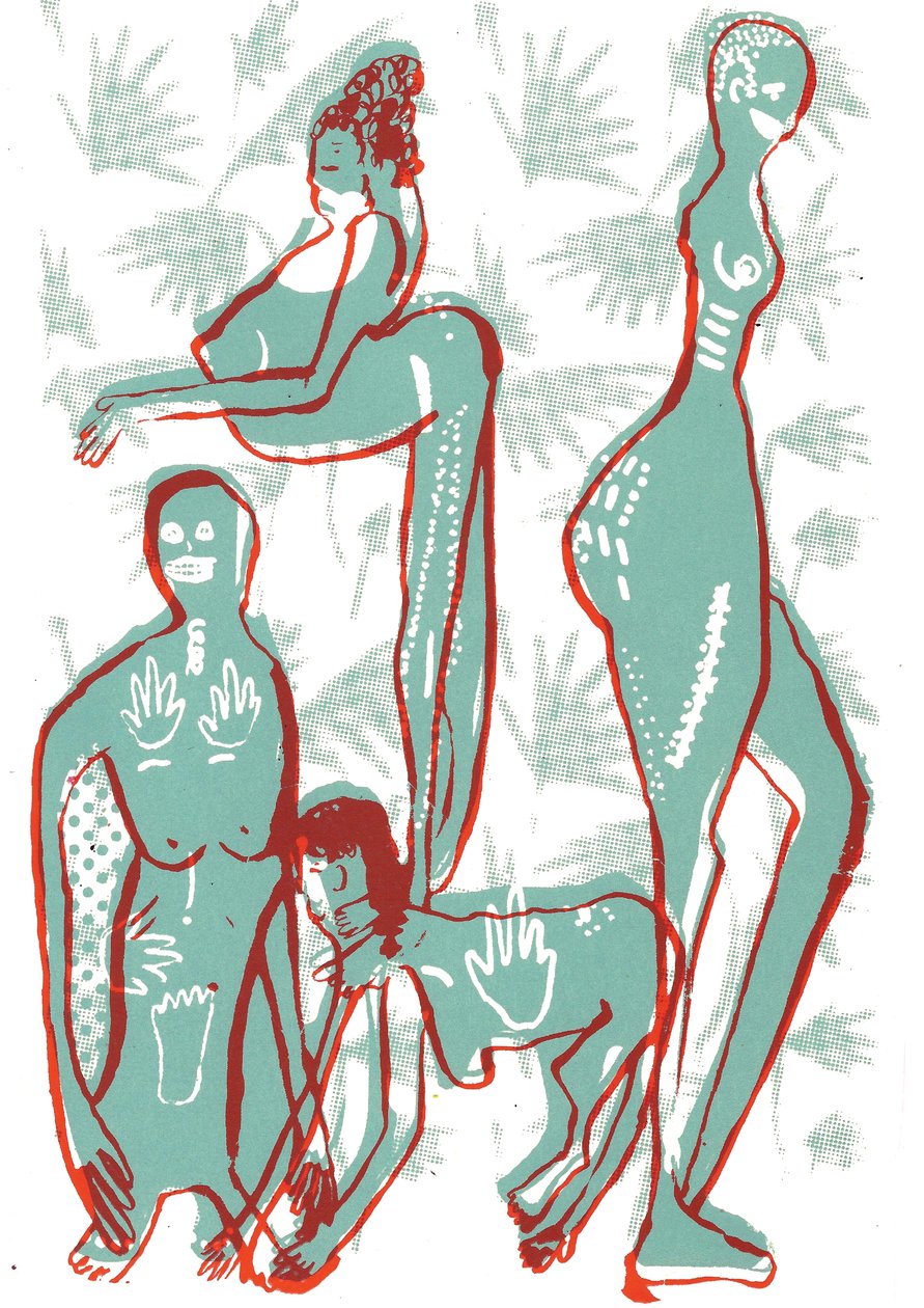 Forms 2, 2015 (képernyőnyomtatás) alkotó: Amy Louise Evans