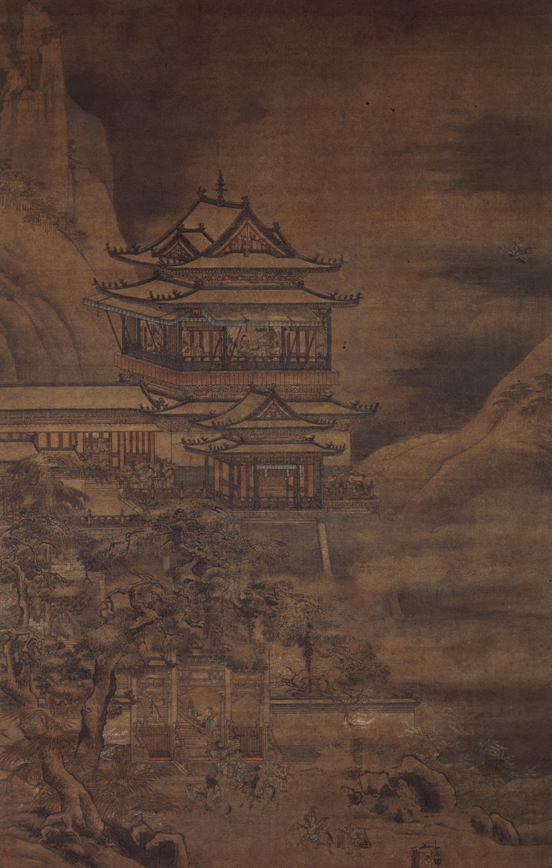 Sárga daru torony alkotó: An Zhengwen