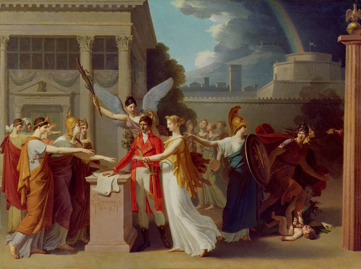 Az amiensi béke, 1802. március 25 alkotó: Anatole Devosge