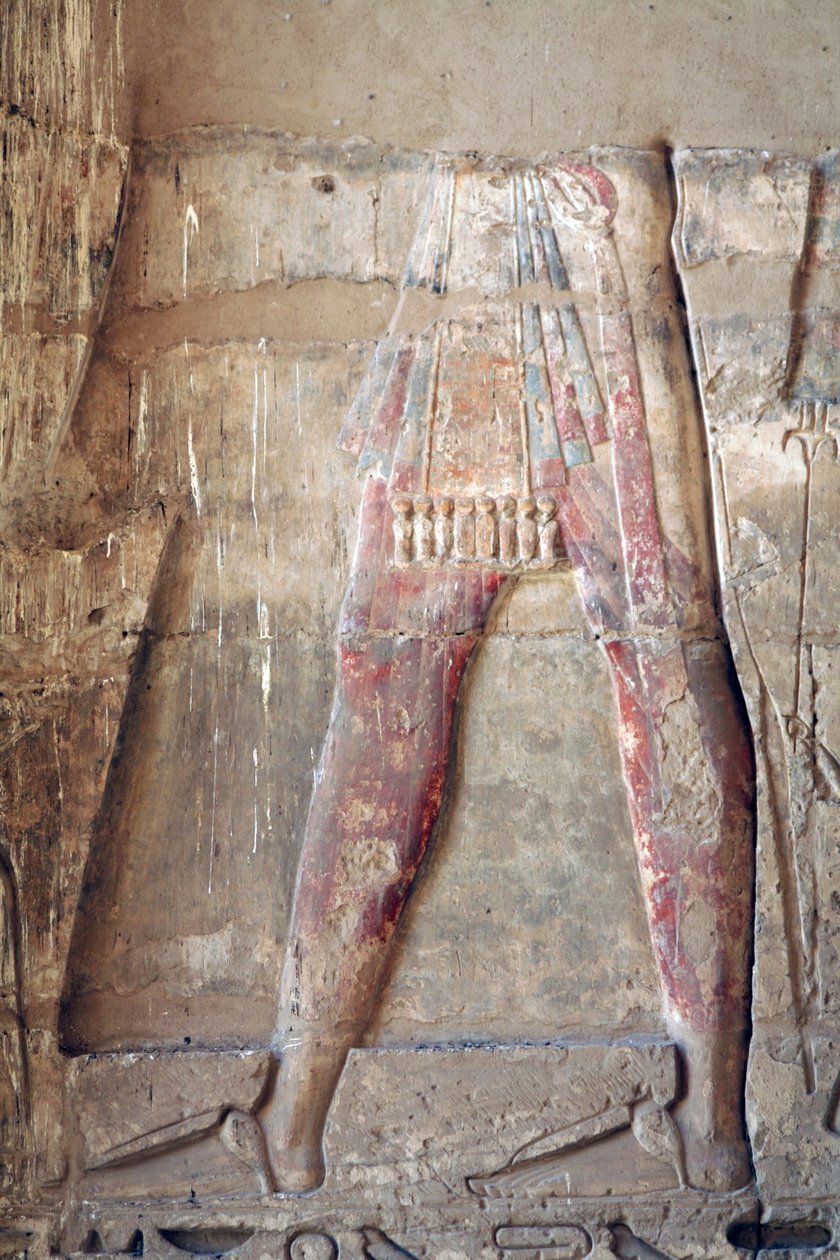 Ra napisten domborműve Siptah temetkezési helye, KV47, kb. 13-12. század. időszámításunk előtt alkotó: Ancient Egypt