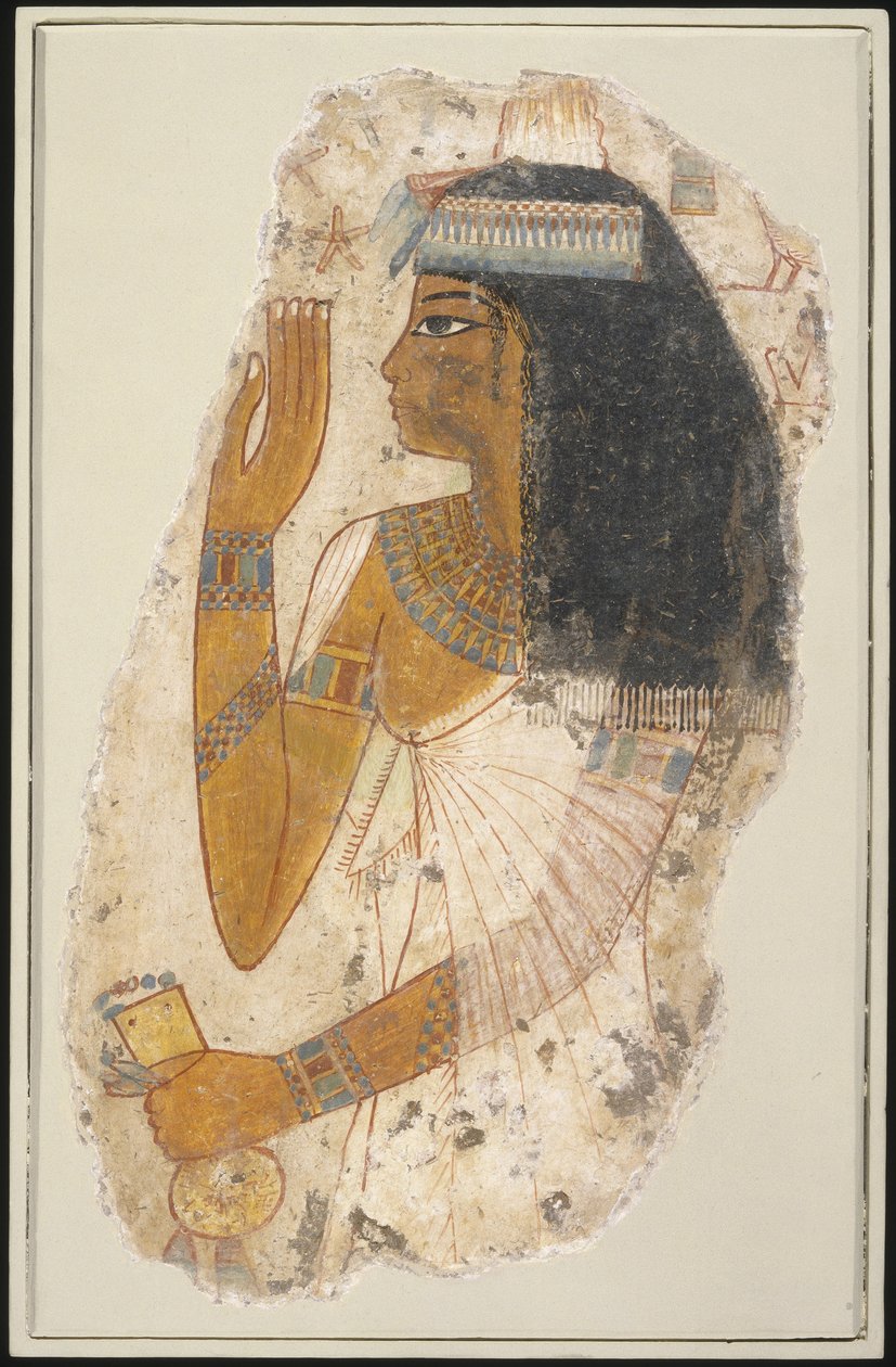 Thepu, a thébai Nebamun anyja, i.e. 1390-1353. alkotó: Ancient Egypt