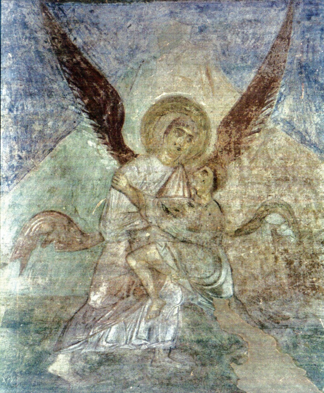 Jákob és az angyal alkotó: Ancient Russian frescos