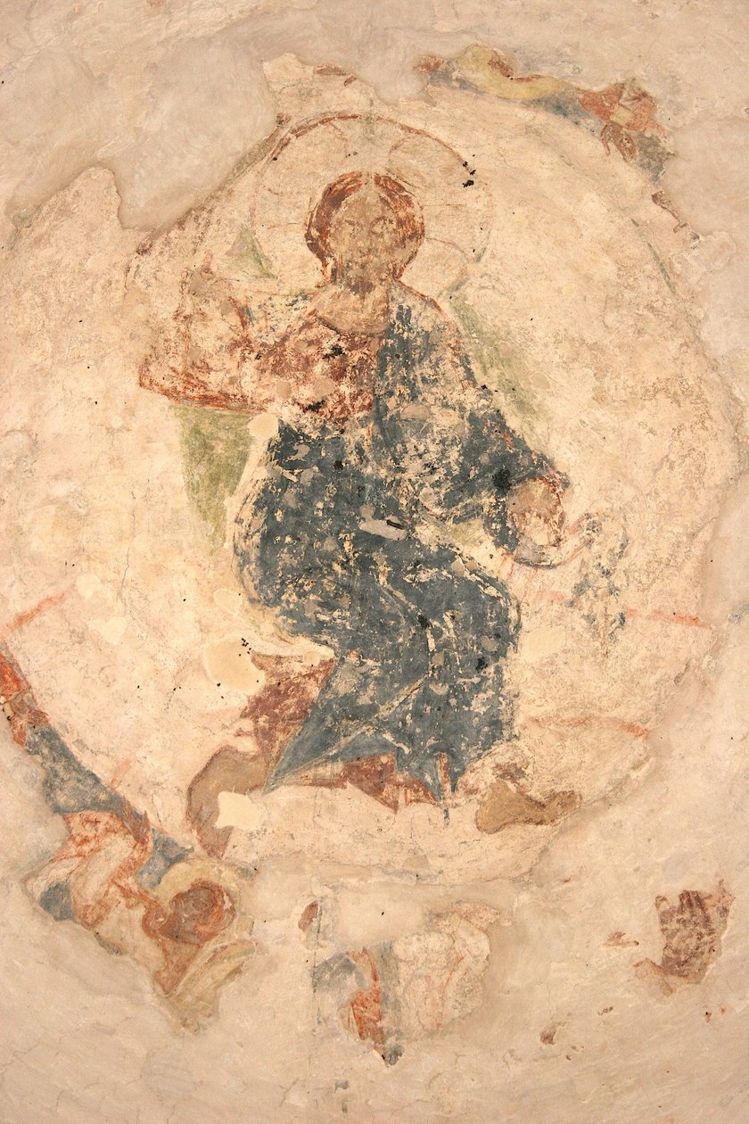 Krisztus mennybemenetele, 1313 alkotó: Ancient Russian frescos