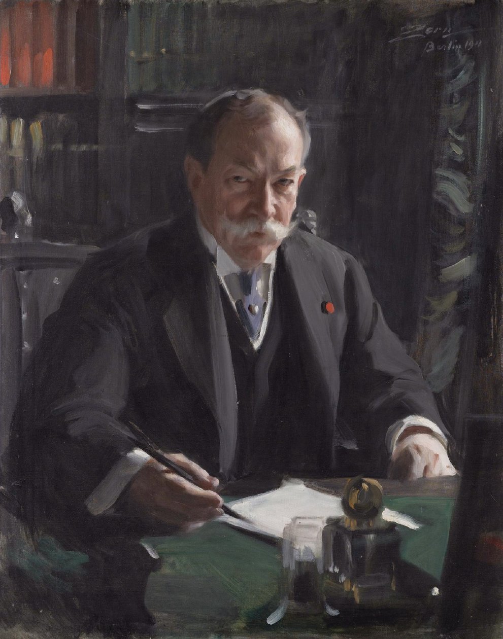 David Jayne Hill nagykövet alkotó: Anders Leonard Zorn