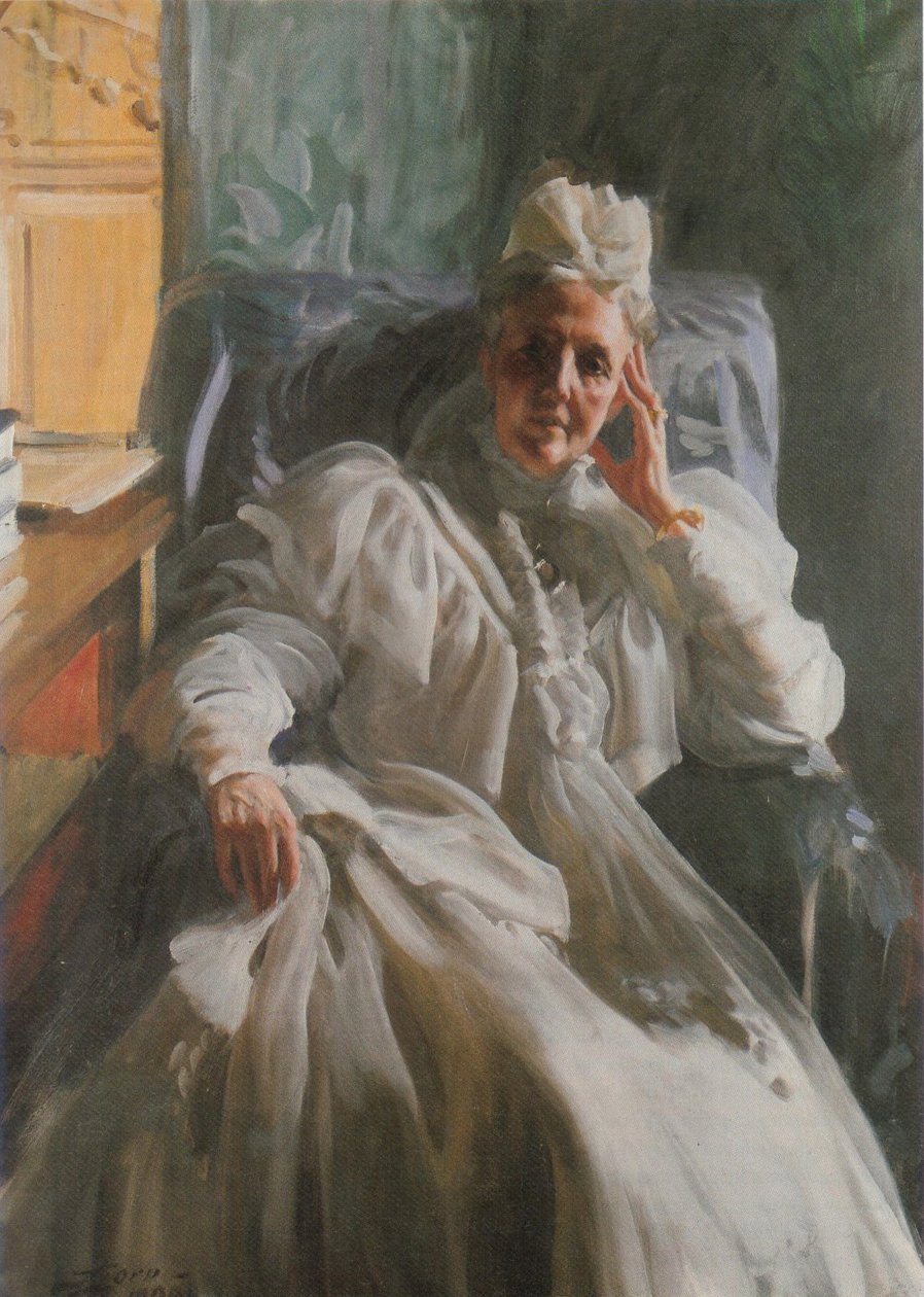 Zsófia királyné alkotó: Anders Leonard Zorn