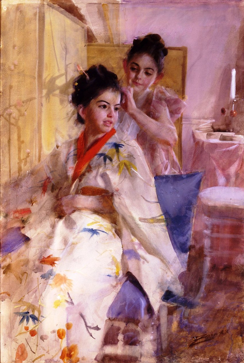 Salomon kisasszony alkotó: Anders Leonard Zorn