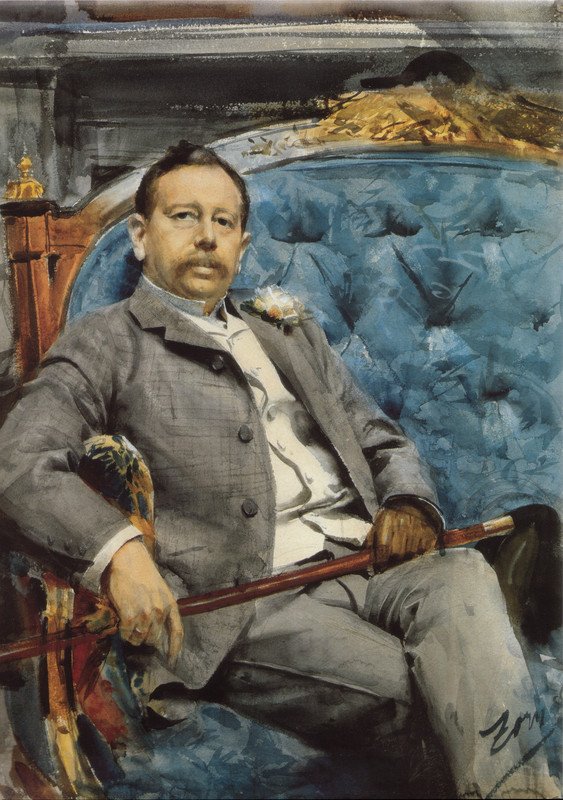Jean Burney alkotó: Anders Leonard Zorn