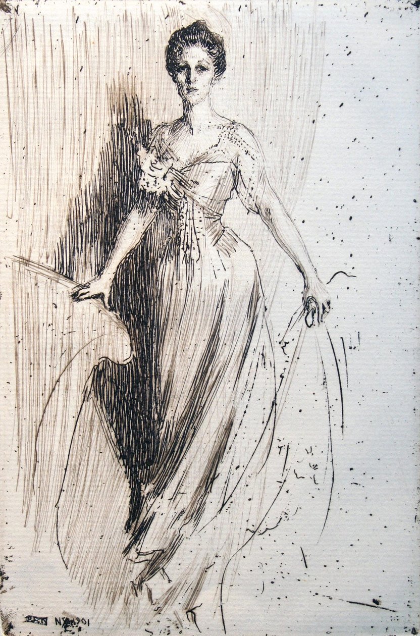 Miss Lurman alkotó: Anders Leonard Zorn