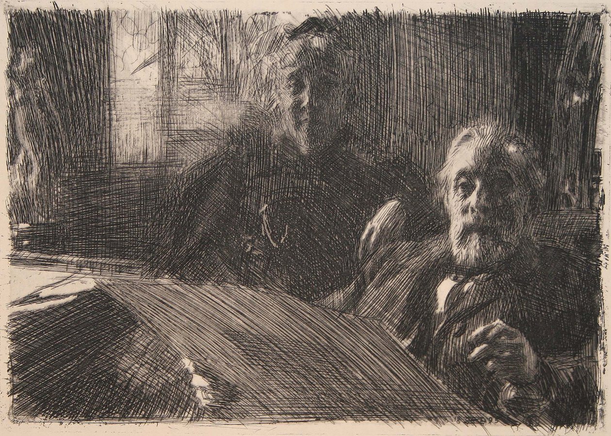 Mr. és Mrs. Fürstenberg alkotó: Anders Leonard Zorn