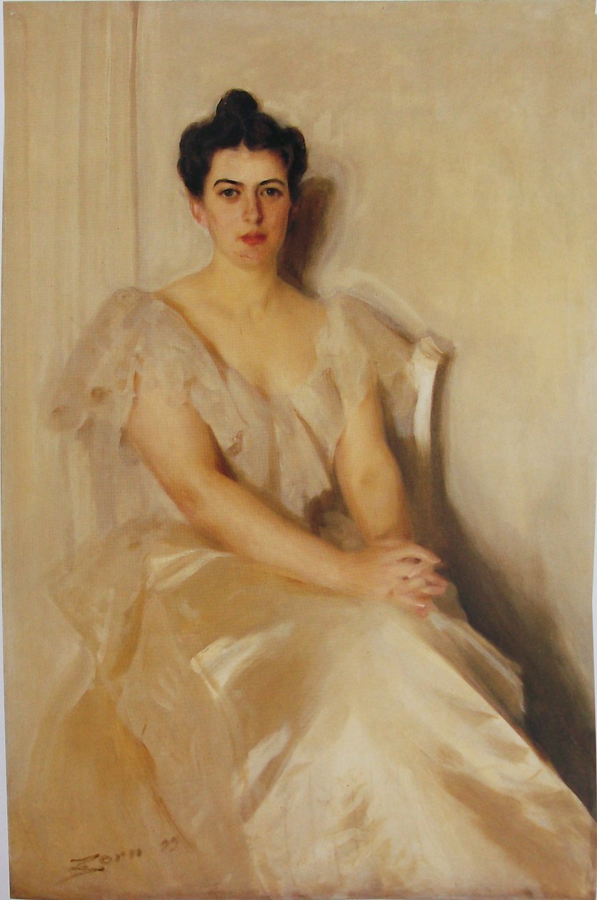 Frances Cleveland asszony alkotó: Anders Leonard Zorn