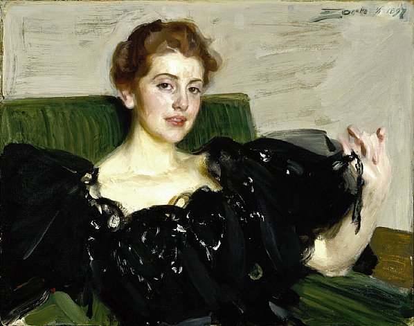 Mrs. Lucy Turner Joy alkotó: Anders Leonard Zorn