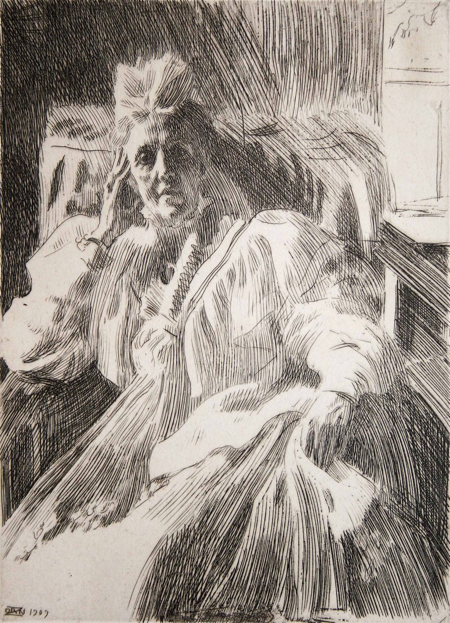 Szófia királynő alkotó: Anders Leonard Zorn