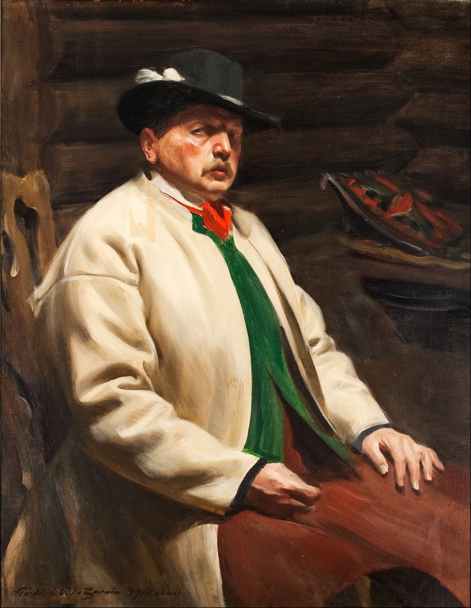 Önarckép alkotó: Anders Leonard Zorn