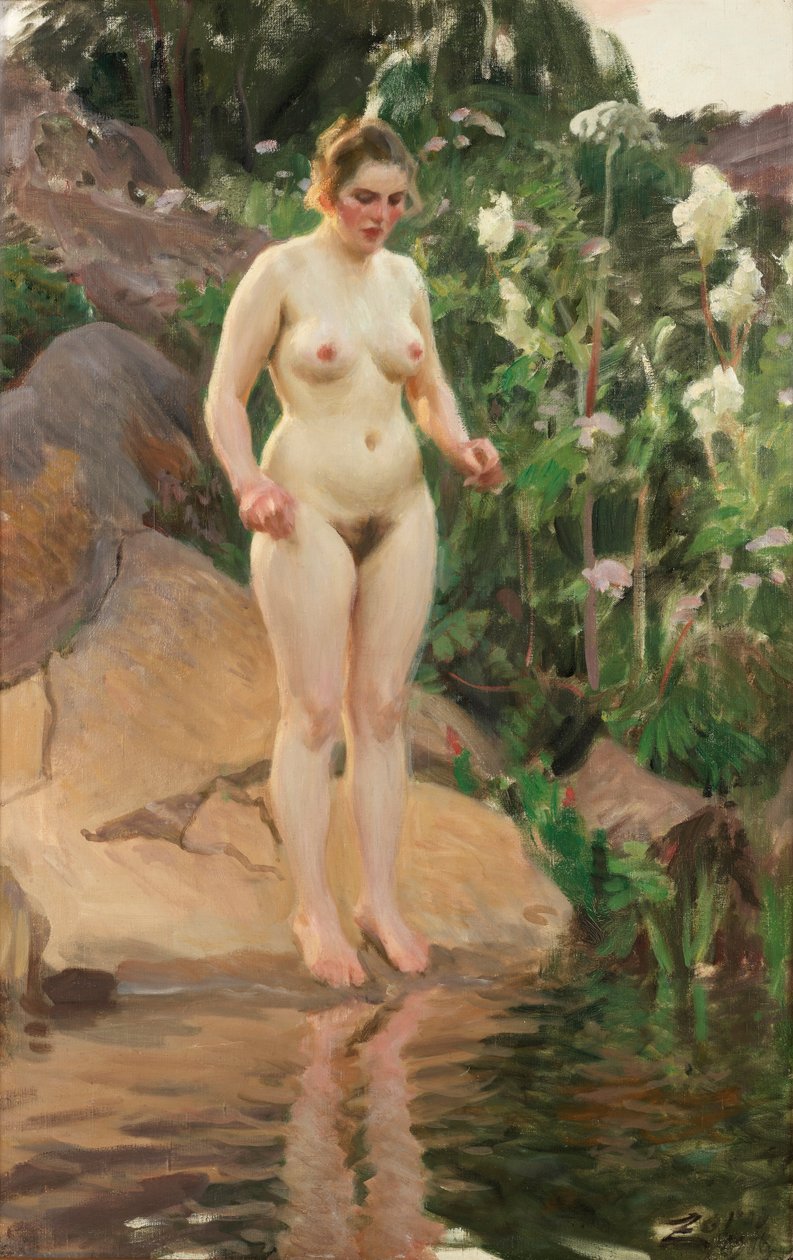 Szigetvilág virágai alkotó: Anders Leonard Zorn