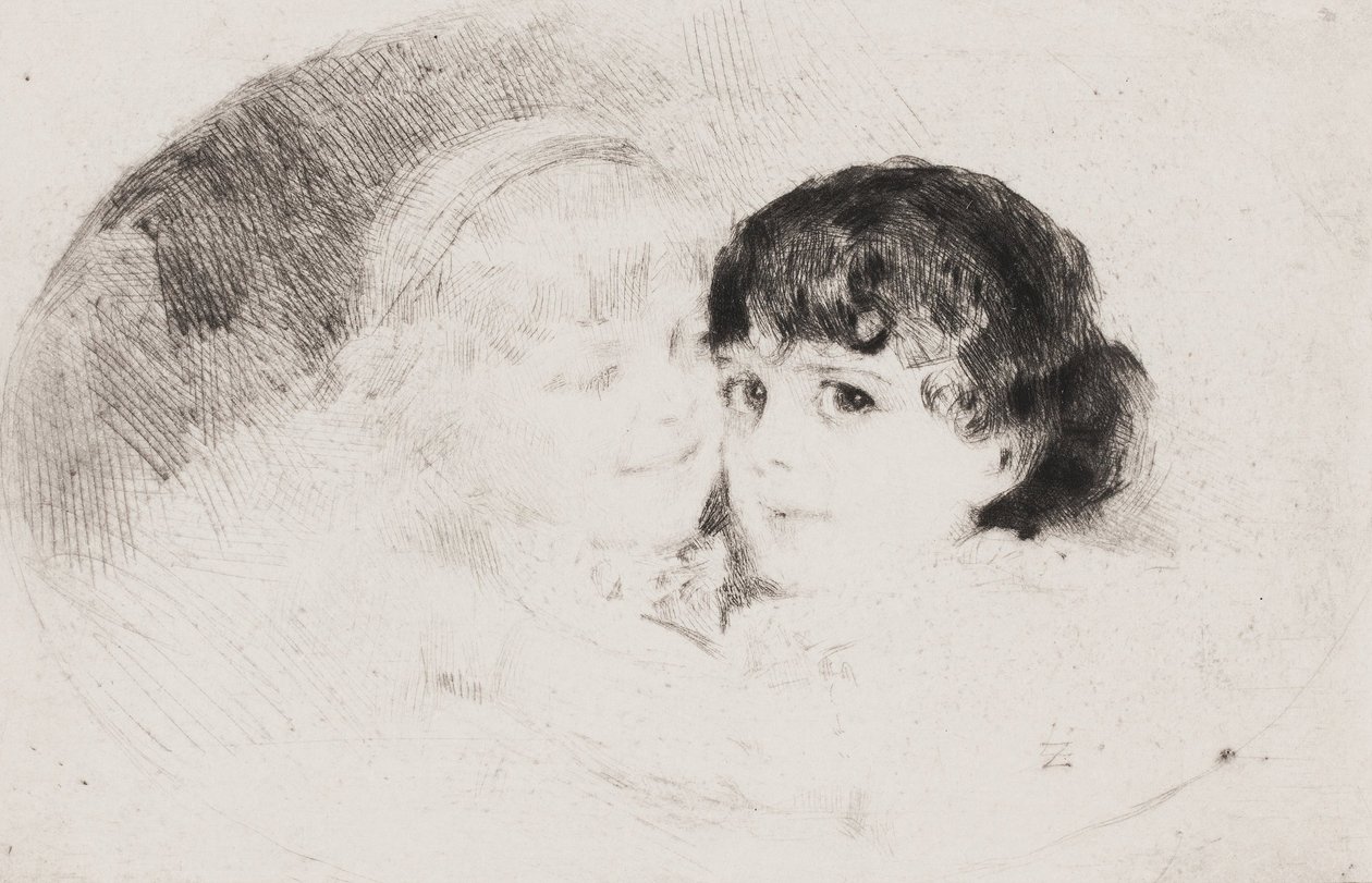 A nővérek alkotó: Anders Leonard Zorn
