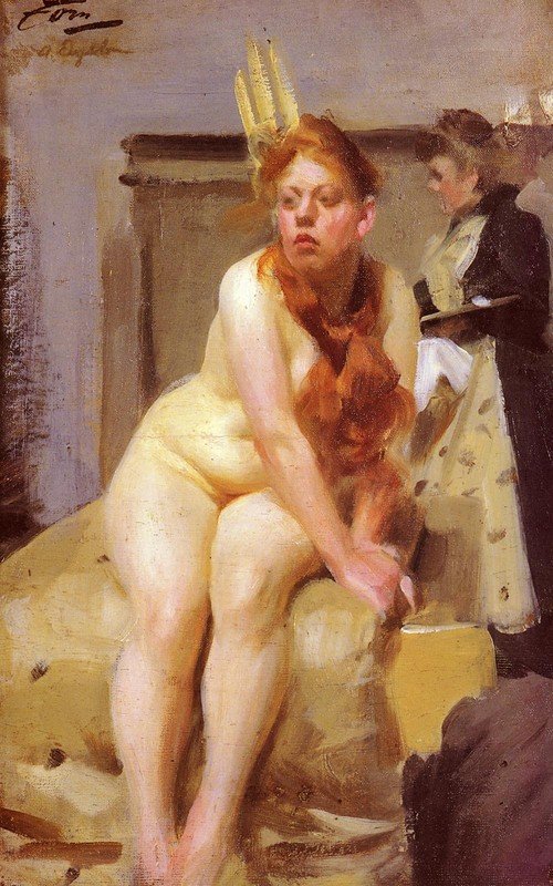 I AteljenA Stúdióban alkotó: Anders Leonard Zorn