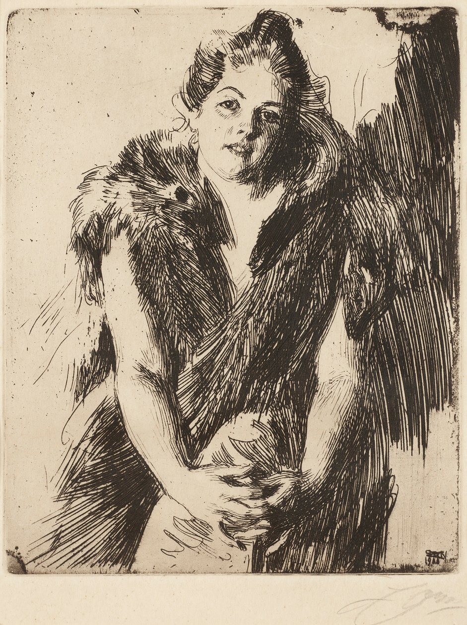 Maja von Heijne alkotó: Anders Leonard Zorn