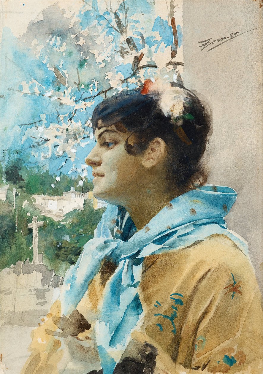 Spanyolország és I. profil alkotó: Anders Leonard Zorn