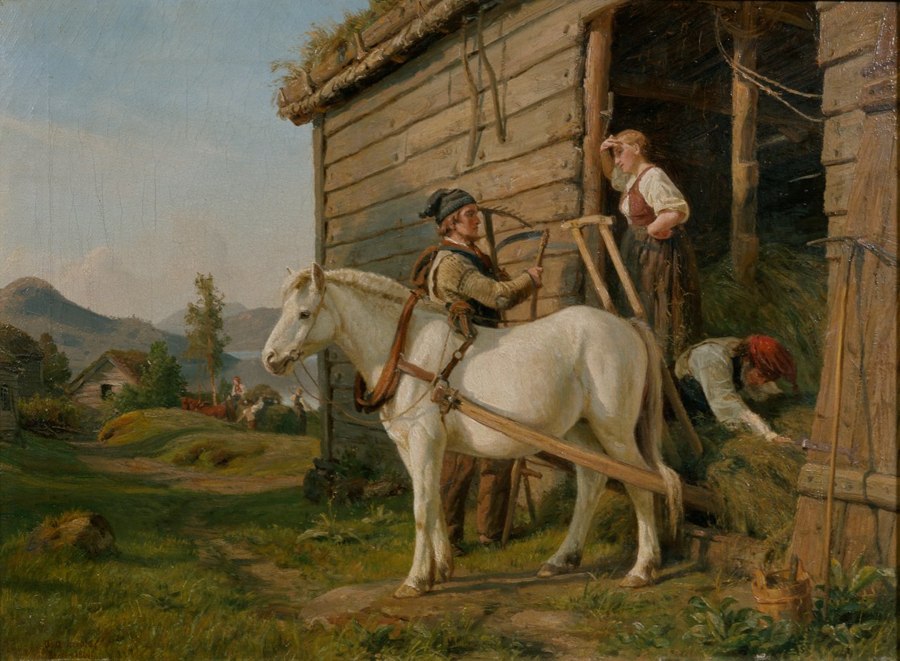 Hay cipelése alkotó: Anders Askevold