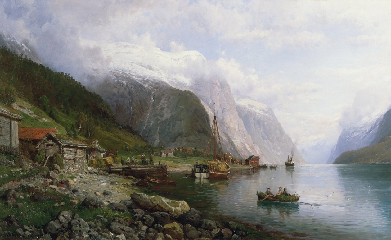 A Sognefjorden szakasza alkotó: Anders Askevold