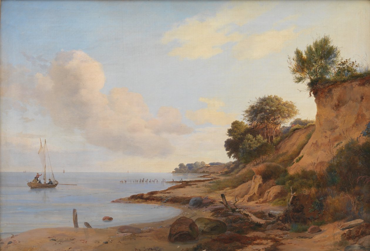 Strandterület Tårbæk közelében alkotó: Anders Christian Lunde