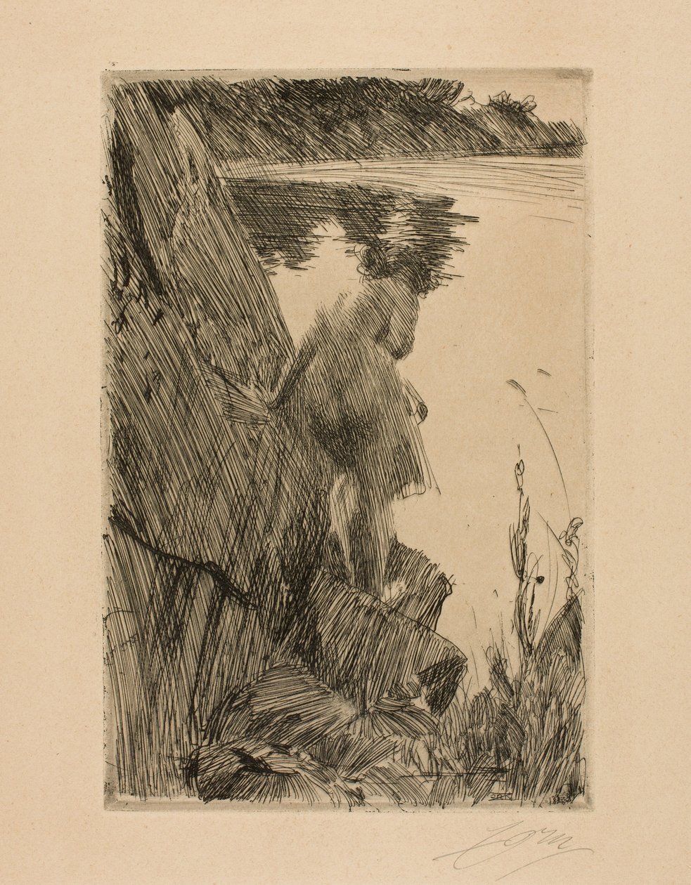 Fürdős alkotó: Anders Leonard Zorn