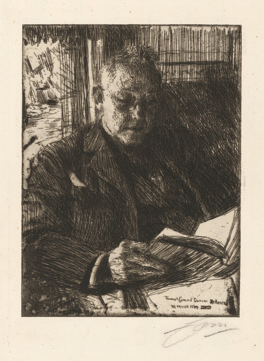 Charles Deering alkotó: Anders Leonard Zorn