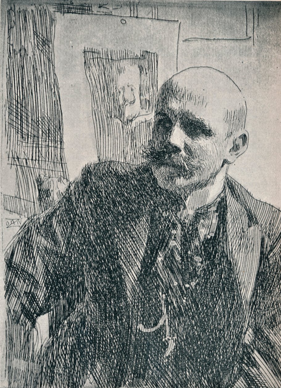 Georg von Rosen gróf 1843-1923, svéd festő, 1893, 1898 alkotó: Anders Leonard Zorn