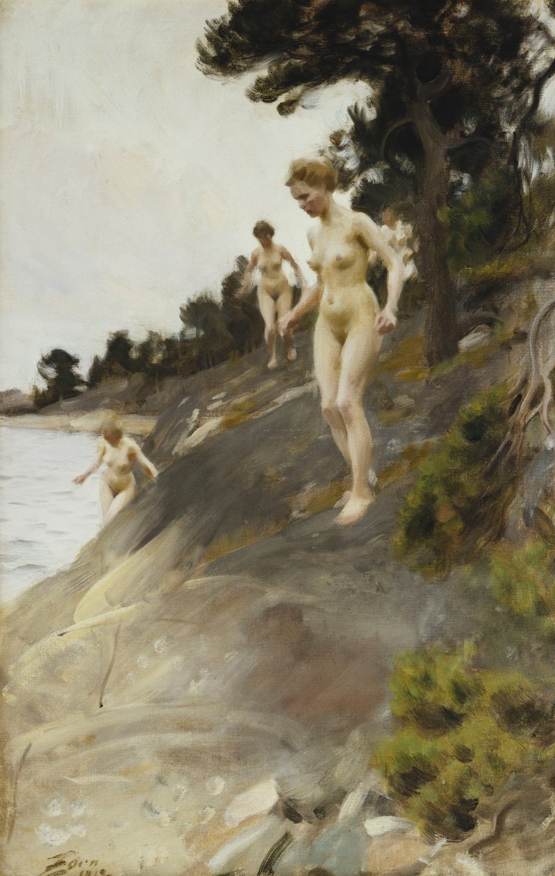 Rémült; Skramda, 1912 alkotó: Anders Leonard Zorn