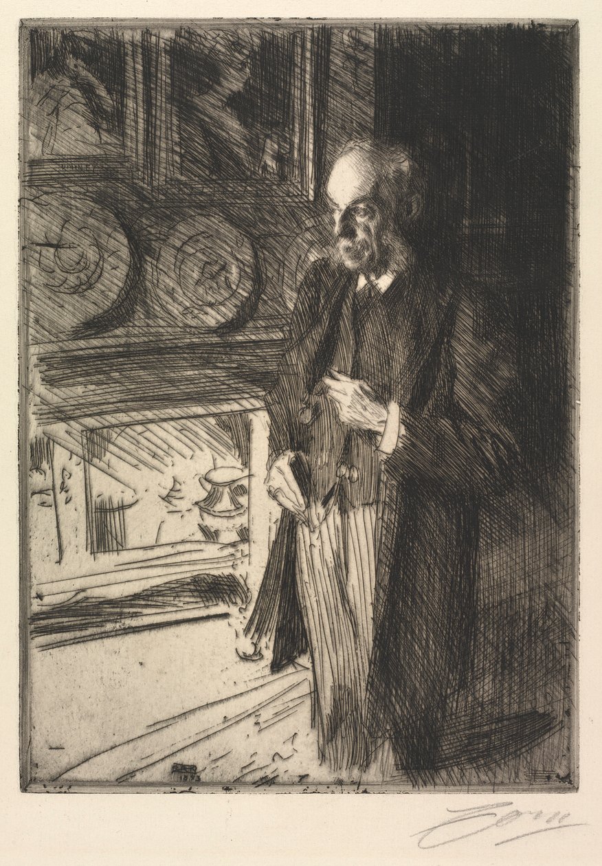 Herny Marquand, 1893. alkotó: Anders Leonard Zorn