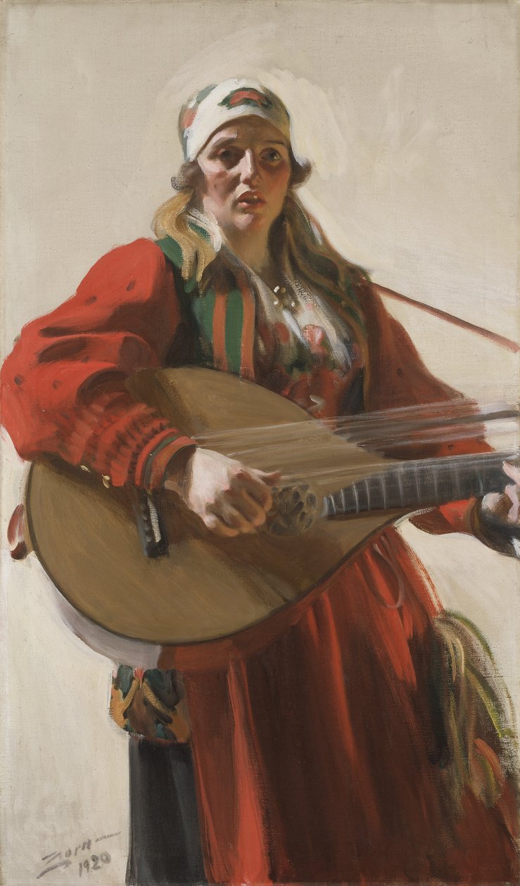 Házi dallamok, 1920 alkotó: Anders Leonard Zorn