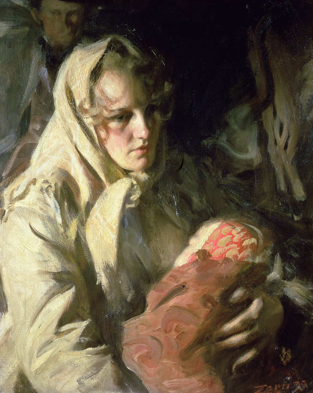 Madonna, 1899 alkotó: Anders Leonard Zorn
